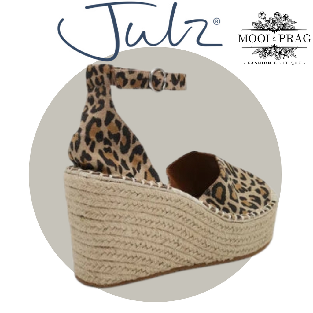 Julz Beckham Leather Leopard