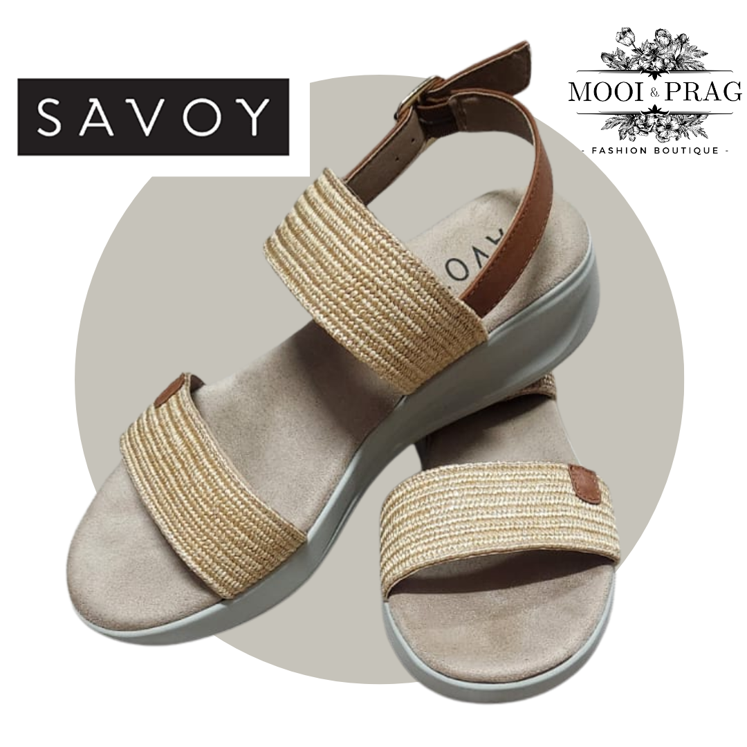 Savoy Camel Sandal