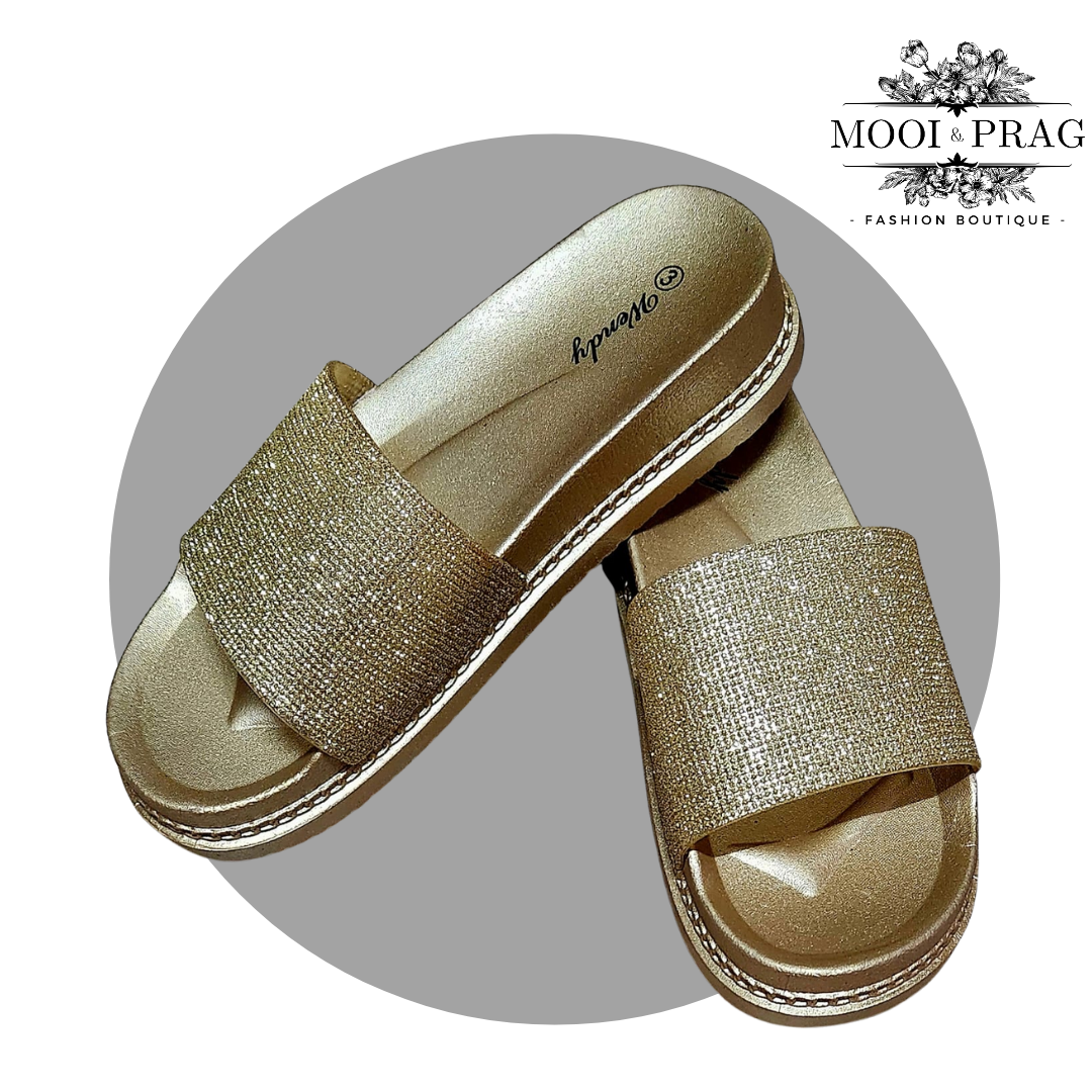 Rose Gold Wendy Sandle